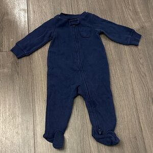 Carter's Dark Blue Footed One Piece